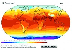 Oro temperaturos kitimas Oro temperaturos kitimas